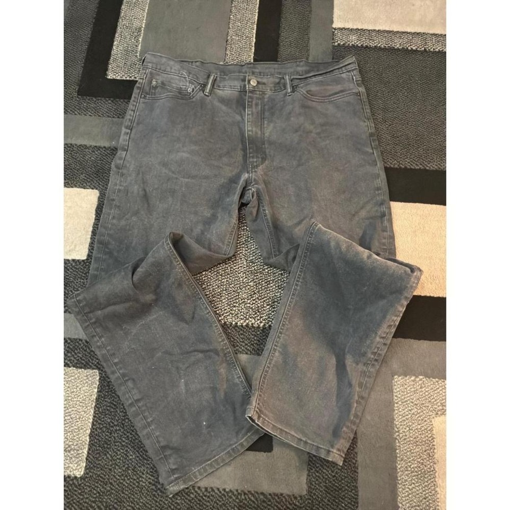 Levi's 541 Athletic Taper Mens 40x32 Charcoal Grey Good
